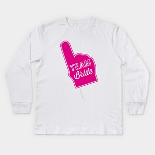 Team Bride Kids Long Sleeve T-Shirt